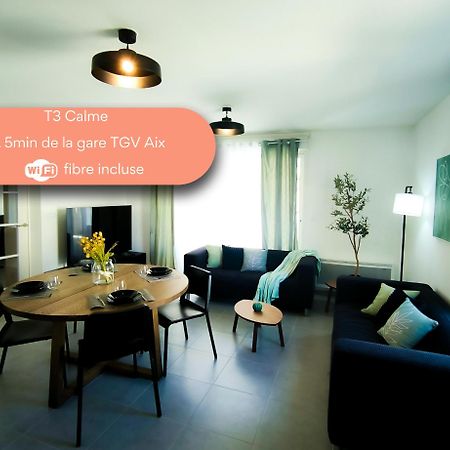 L'Instant Aixois T3 Situe A Aix La Duranne Appartement Aix-en-Provence Buitenkant foto