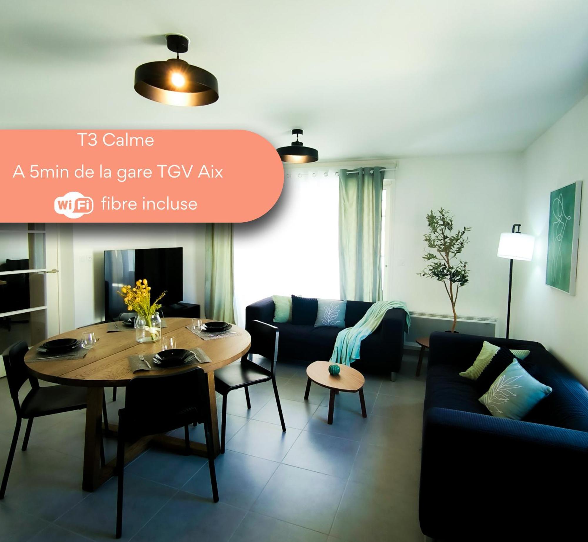 L'Instant Aixois T3 Situe A Aix La Duranne Appartement Aix-en-Provence Buitenkant foto