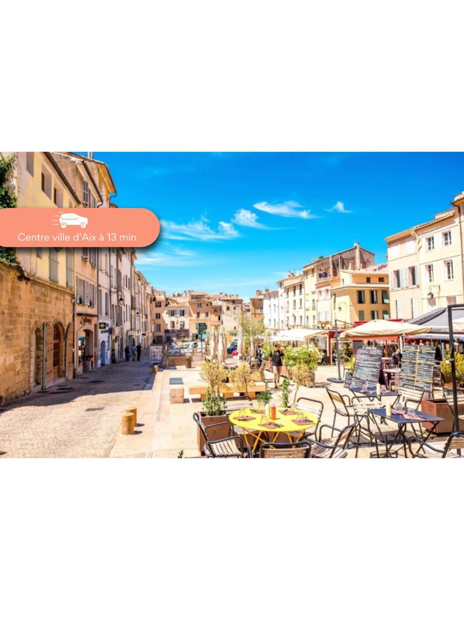 L'Instant Aixois T3 Situe A Aix La Duranne Appartement Aix-en-Provence Buitenkant foto